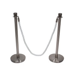 不銹鋼皇冠頭掛繩柱